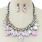 Crystal Evening Necklace Set