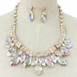 Crystal Evening Necklace Set