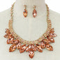 Crystal Evening Necklace Set