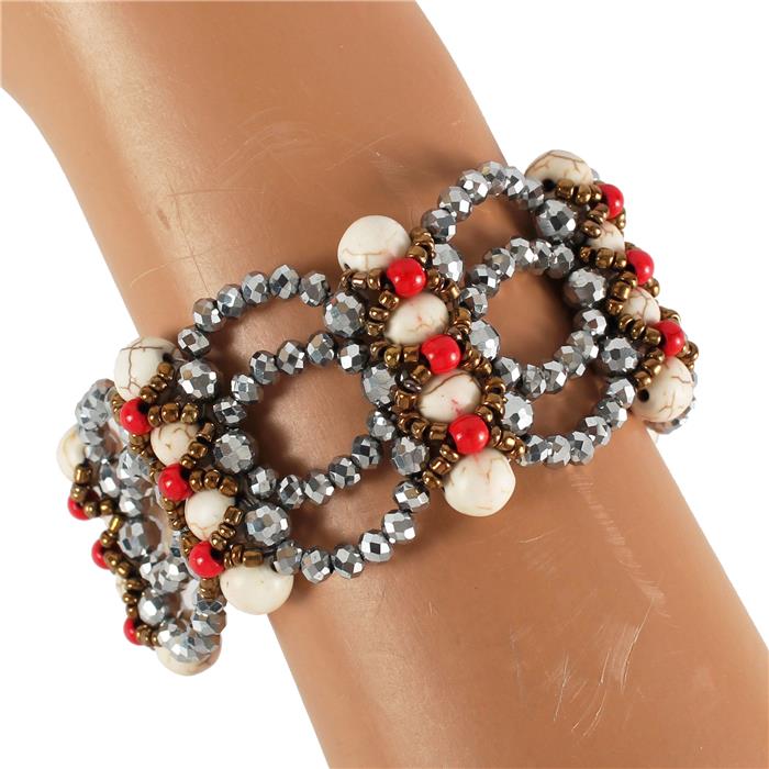 Fashion Beads-Stones Bracelet