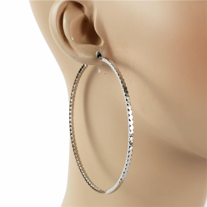 80 MM Hoop Earring