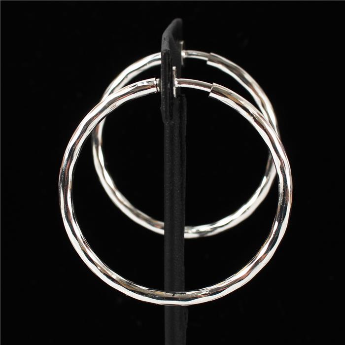 60 MM Clip On Hoop Earring