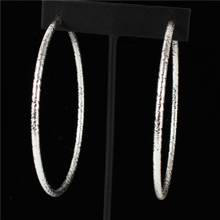 80 MM Clip On Hoop Earring