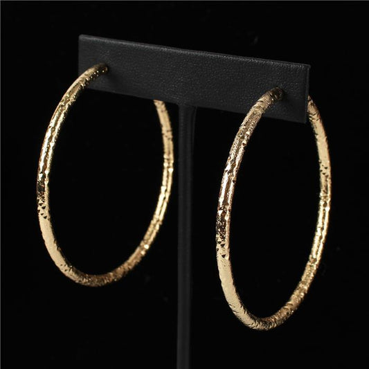 60 MM Clip On Hoop Earring