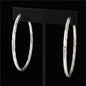 60 MM Clip On Hoop Earring