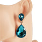 Crystal Teardrop Earrimg