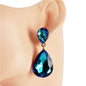 Crystal Teardrop Earrimg