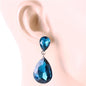 Crystal Teardrop Earrimg