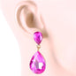 Crystal Teardrop Earrimg