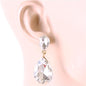 Crystal Teardrop Earrimg