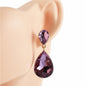 Crystal Teardrop Earrimg