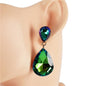 Crystal Teardrop Earrimg