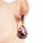 Crystal Teardrop Earrimg