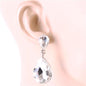 Crystal Teardrop Earrimg