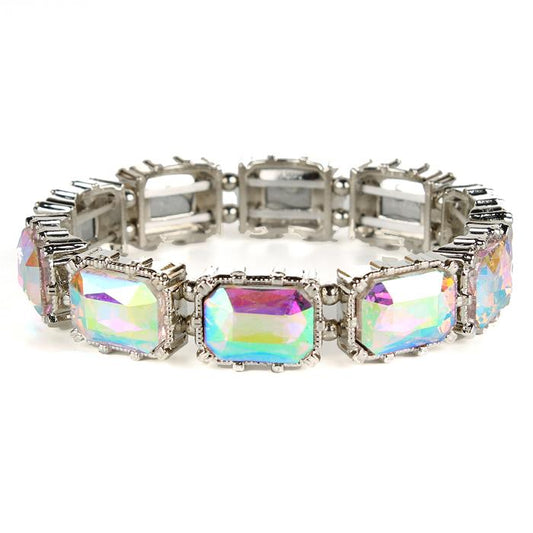 Crystal Rectangle Bracelet