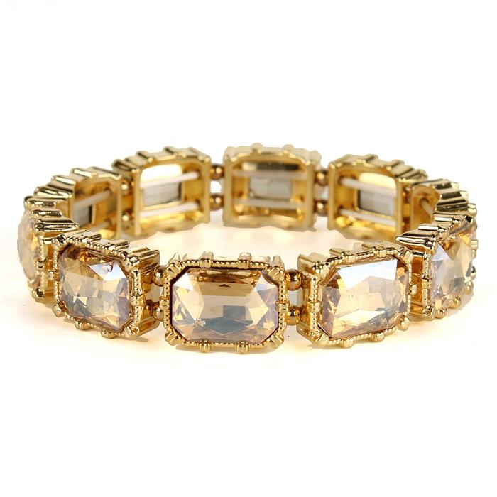 Crystal Rectangle Bracelet