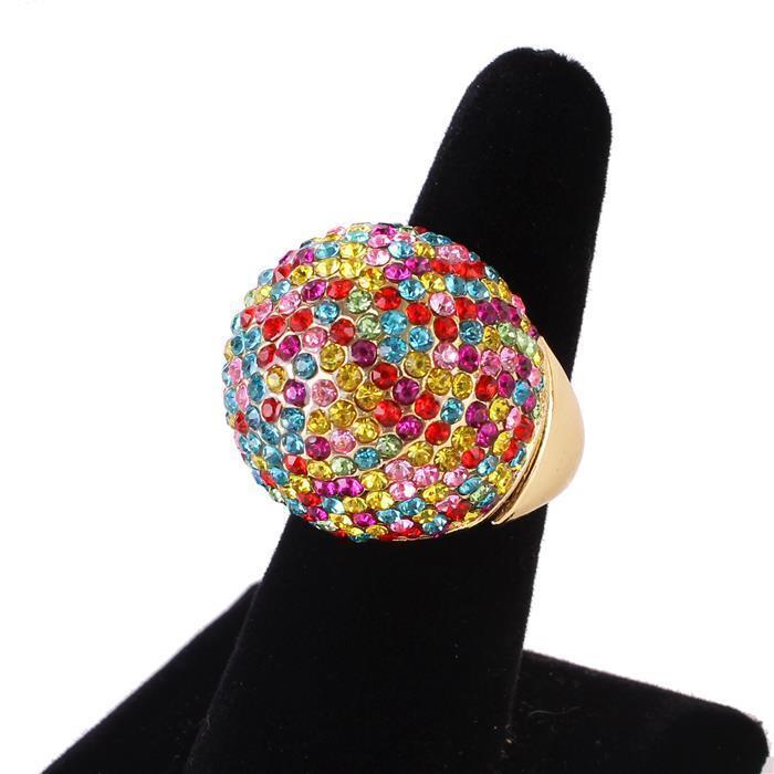 Stones Sphere Ring