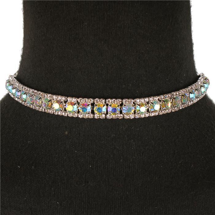 Rhinestone Choker Necklace