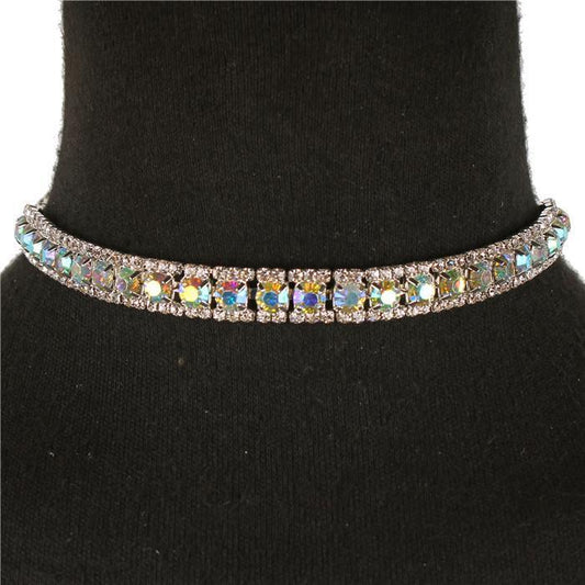 Rhinestone Choker Necklace