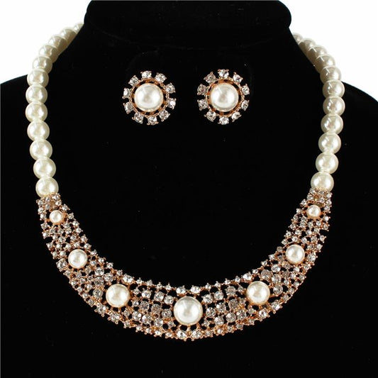 Pearl Necklace Set