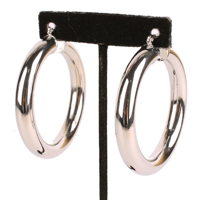 60 MM Metal Hoop Earring