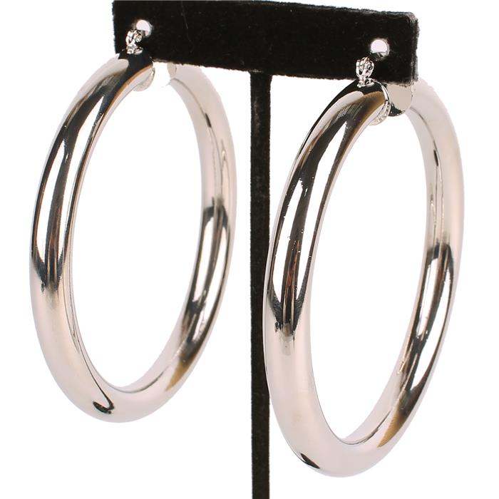 80 MM Metal Hoop Earring