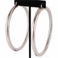 Metal Texture Hoop Earring