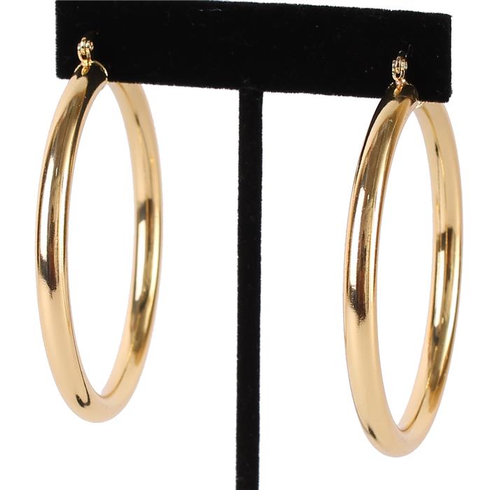 Metal Hoop Earring