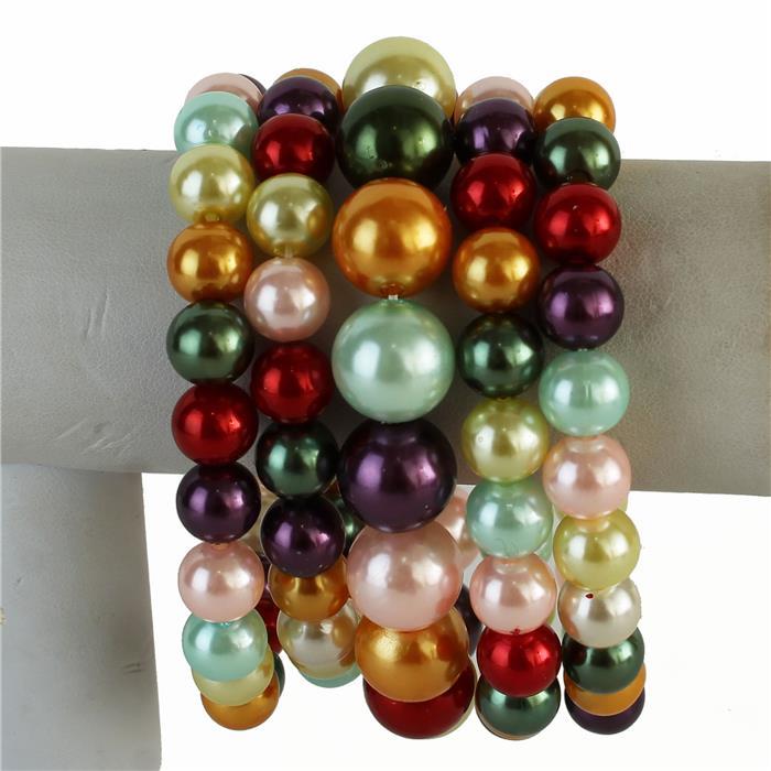 Pearls Five Layereds Bracelets