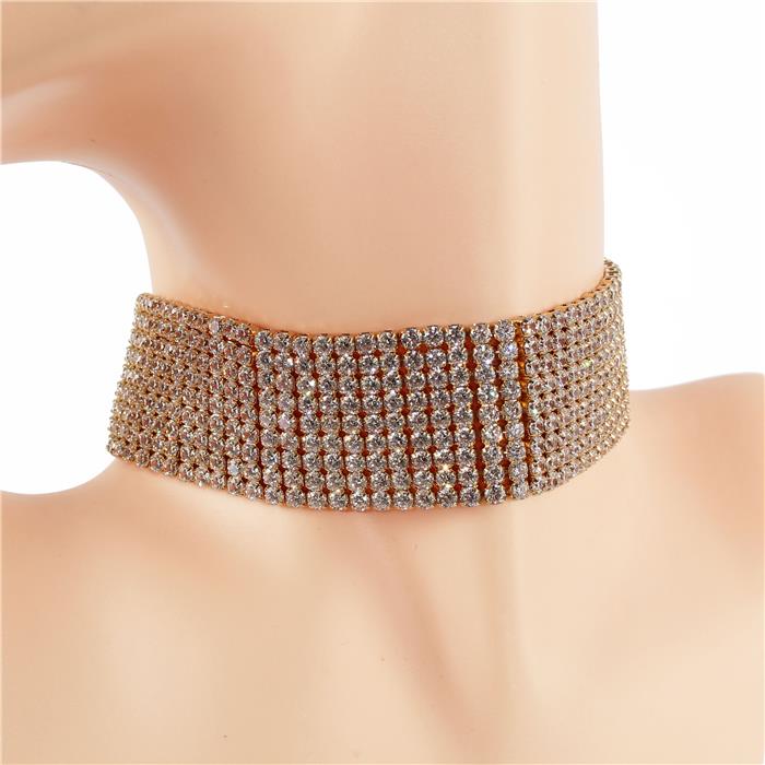 CZ Choker Necklace