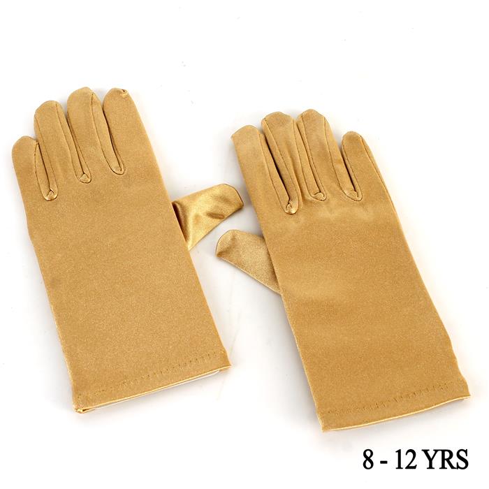 8-12 Yrs Kid Satin Gloves