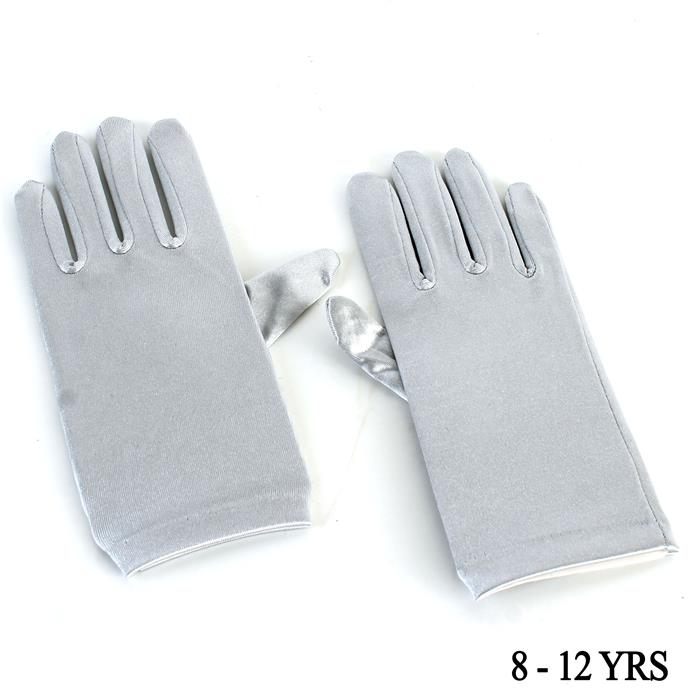 8-12 Yrs Kid Satin Gloves