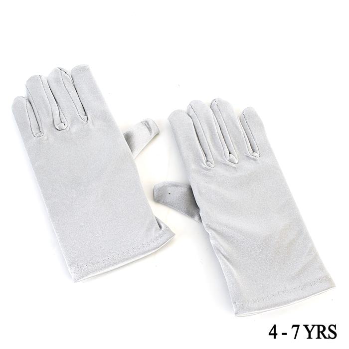 4-7 Yrs Kid Satin Gloves