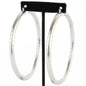 Metal 100mm Snake-Shape Hoop Earring