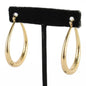 40MM Metal Tear Hoop Earring