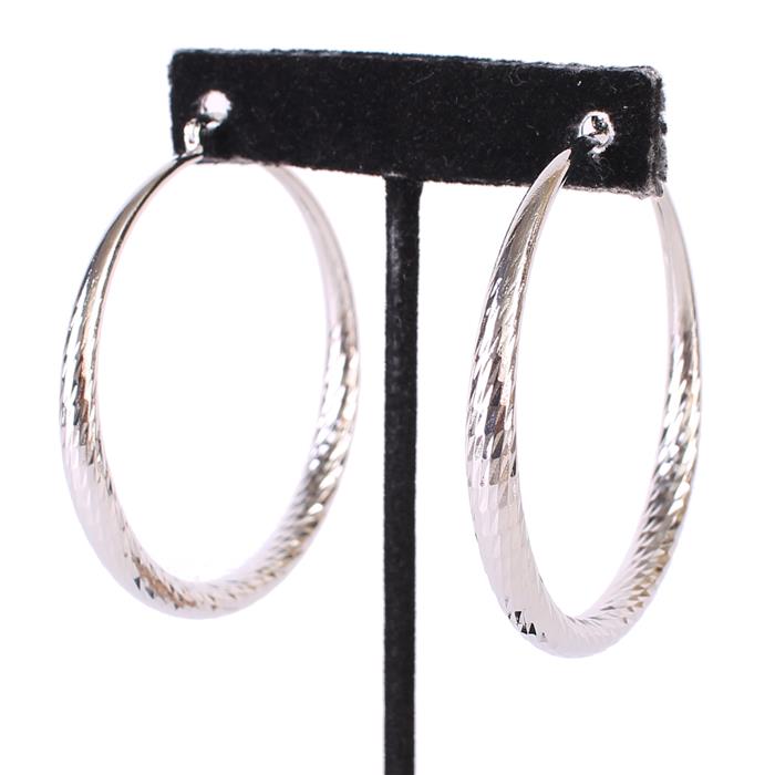 Metal Hoop Earring