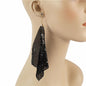 Metal Mesh Long Earring