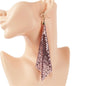 Metal Mesh Long Earring