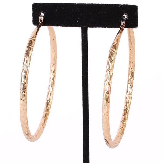 .80 inch Metal Hoop Earring