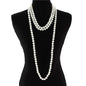 12 MM 96  Pearl Long Necklace