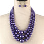 3 Layered Pearl Necklace Set