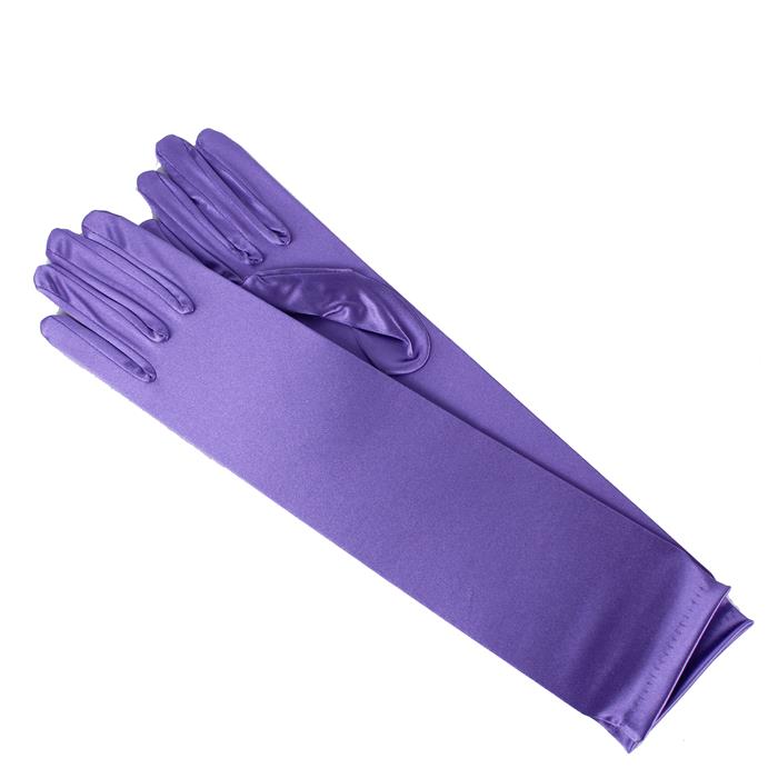 Satin Long Gloves