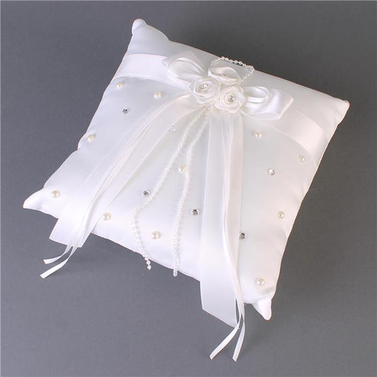 Flower Ring Pillow For Wedding