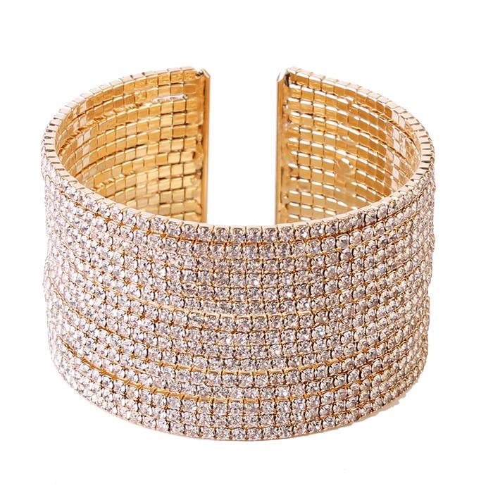 15 Ln Rhinestone Bangle