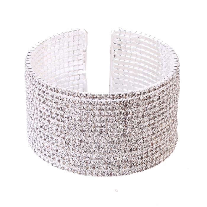 15 Ln Rhinestone Bangle