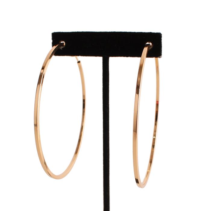 .80 inch  Metal Clip-Hoop Earring