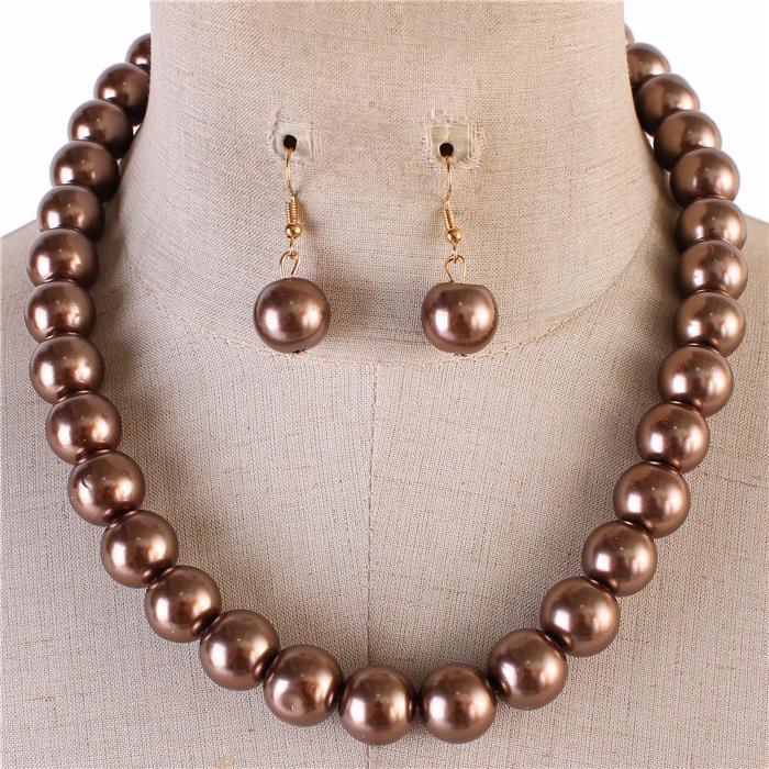 Fashion Pearl Necklace Set