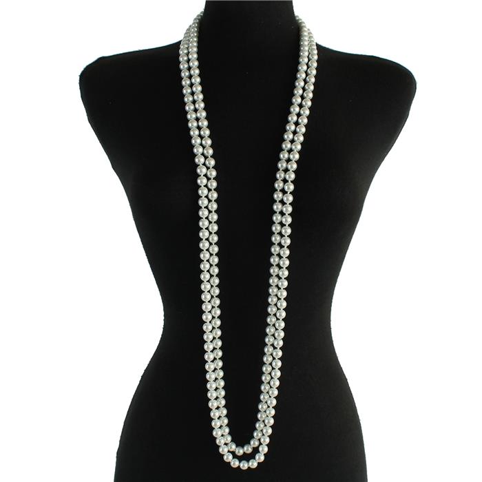 Long Pearl Necklace