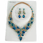 Crystal Evening Necklace Set