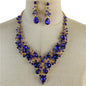 Crystal Evening Necklace Set